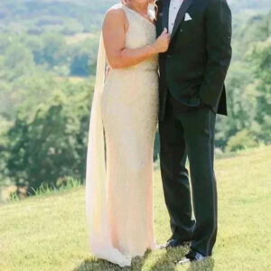 Mac Duggal One Shoulder Gown